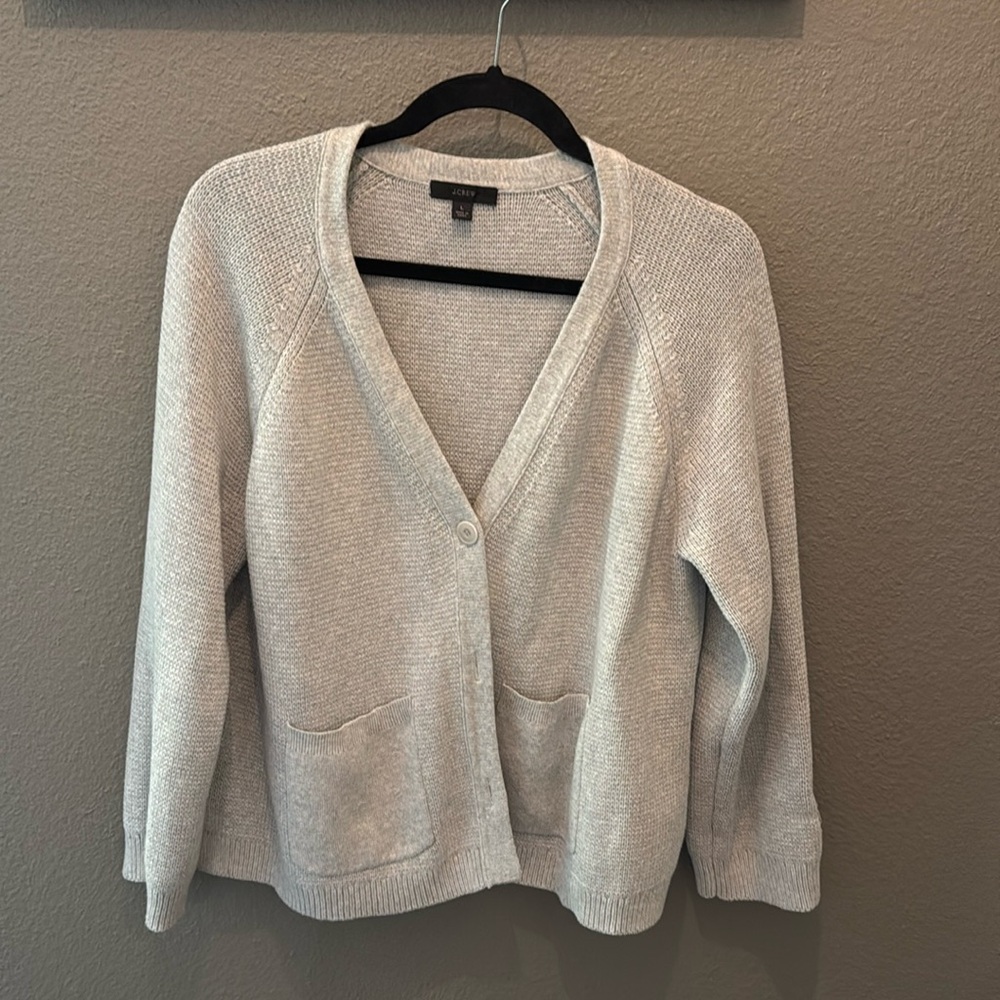 J Crew V Neck Cardigan